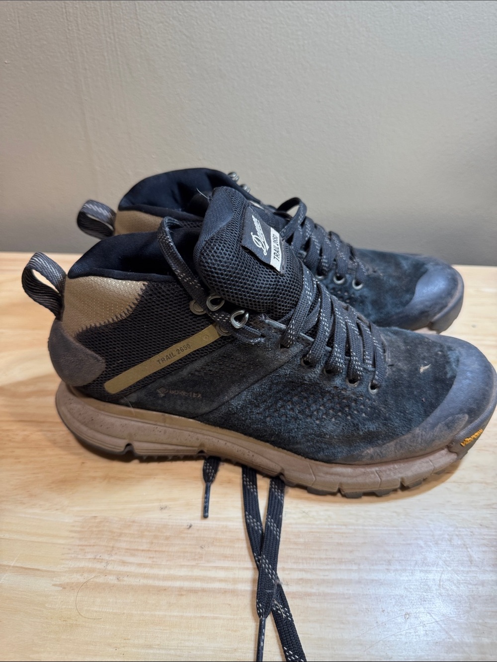 Danner Women’s Trail 2650 Black and Tan Hiking Shoes